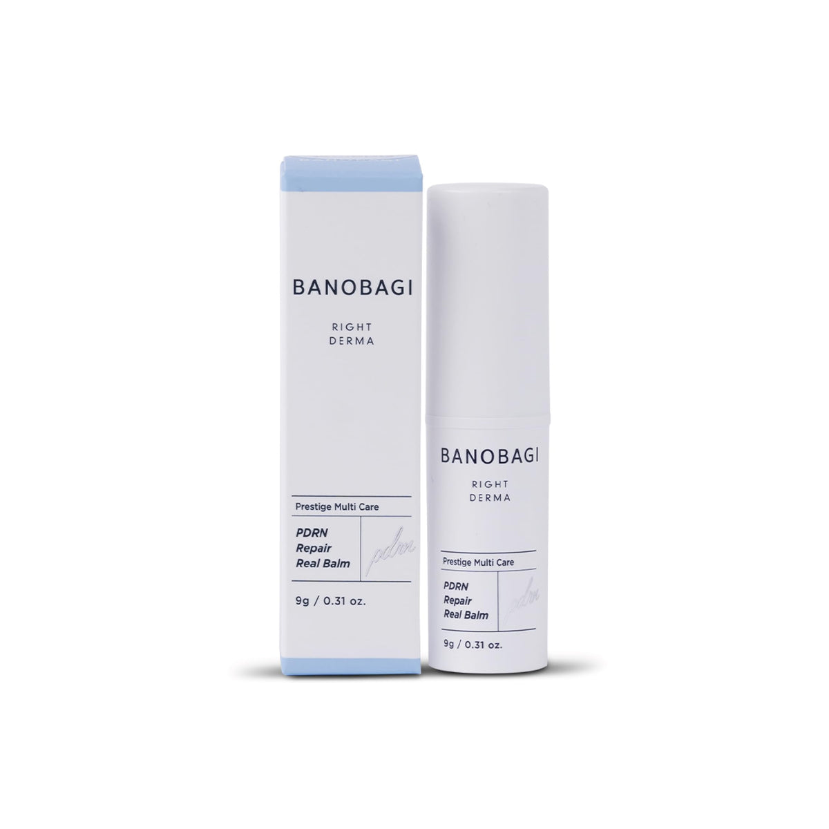 BANOBAGI PDRN Repair Real Balm Stick | All-in-One Korean Skincare for Wrinkles, Uneven Skin Tone & Dryness | Hydrating Face & Lip Moisturizer | Anti-Aging, Soothing & Nourishing Stick | 9g