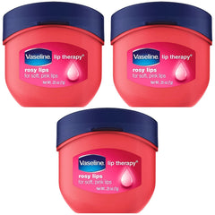 Vaseline, Rosy Lips, Lip Therapy.25 OZ, (Pack of 3)