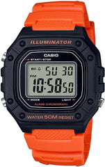 Casio Watch Black/Orange