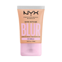 NYX Professional Makeup Bare With Me Blur Tint Matte Foundation - Vanilla (Vegan, Lightweight and Fade & Transfer-Resistant)