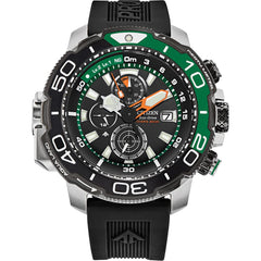 Citizen Men's Chronograph Eco-Drive Watch with a Rubber Band Promaster Marine