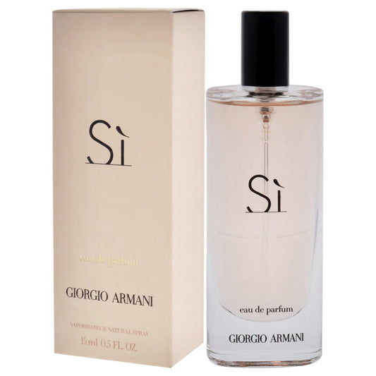 Giorgio Armani Si Eau de Parfum Spray For Women, 15 ml