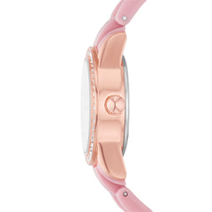 Skechers Women's Watch and Stackable Bracelet Gift Set - Palisades Blush Pink