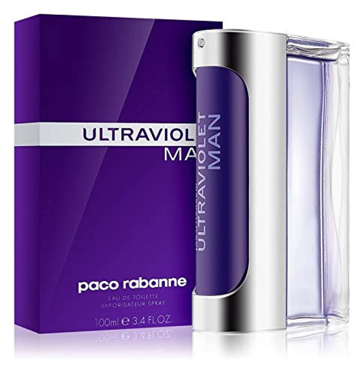 Ultraviolet Man by Paco Rabanne for Men - Eau de Toilette, 100ml