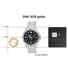 Casio Watch Silver Analog dial