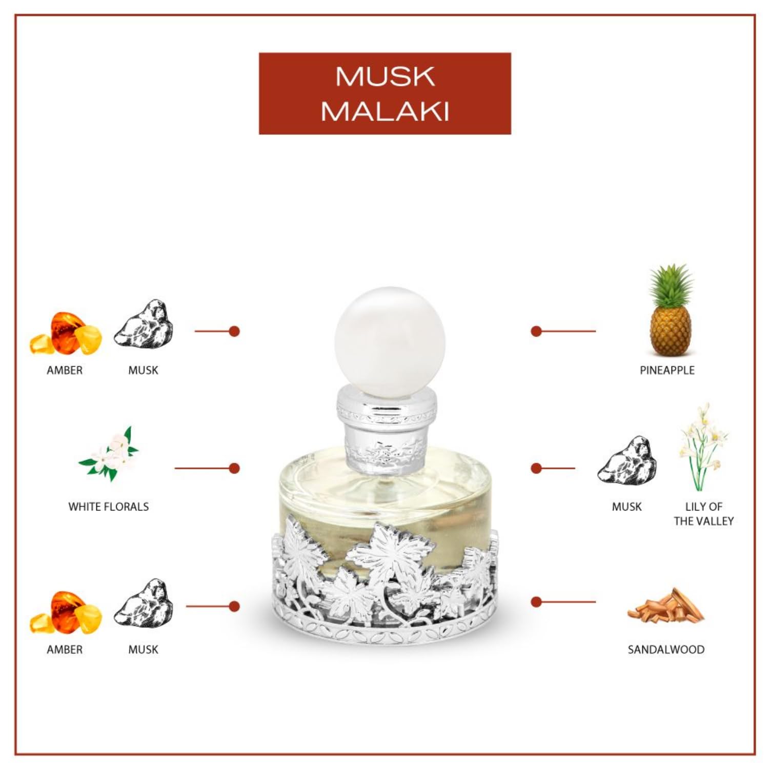 Swiss Arabian Musk Malaki Unisex Perfume Oil 25ml