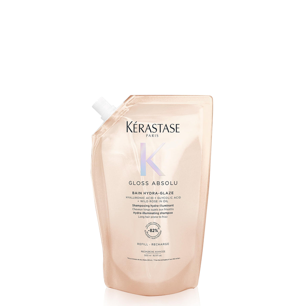 Kérastase Gloss Absolu Hydra Glaze Shampoo Refill, 500ml