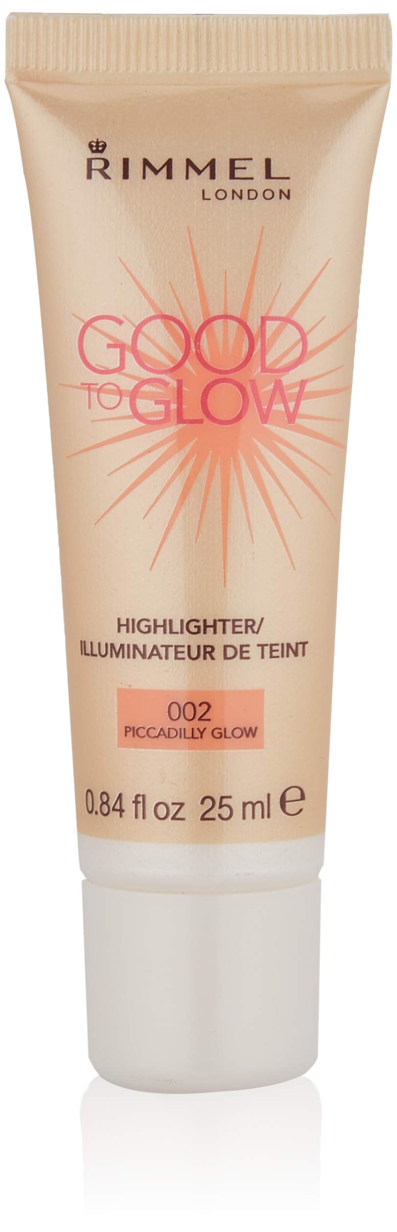 Rimmel London Good To Glow Highlighter, 002 Piccadilly Glow, 25 ml