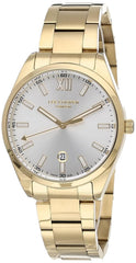 Lee Cooper Men's Quartz Movement Watch, Analog Display and Metal Strap - LC07101.130, Gold