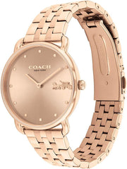 COACH WOMEN'S ROSE GOLD DIAL IONIC PLATED ROSE GOLD STEEL BRACELET WATCH - 14504292