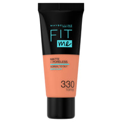 Maybelline New York Fit Me Matte And Poreless Foundation - 330 Toffee, 30 ml (3600531359072)
