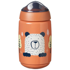 Tommee Tippee Sippee Trainer Cup Sippy Bottle For Toddlers, Leakproof 390ml, 12M+, Orange
