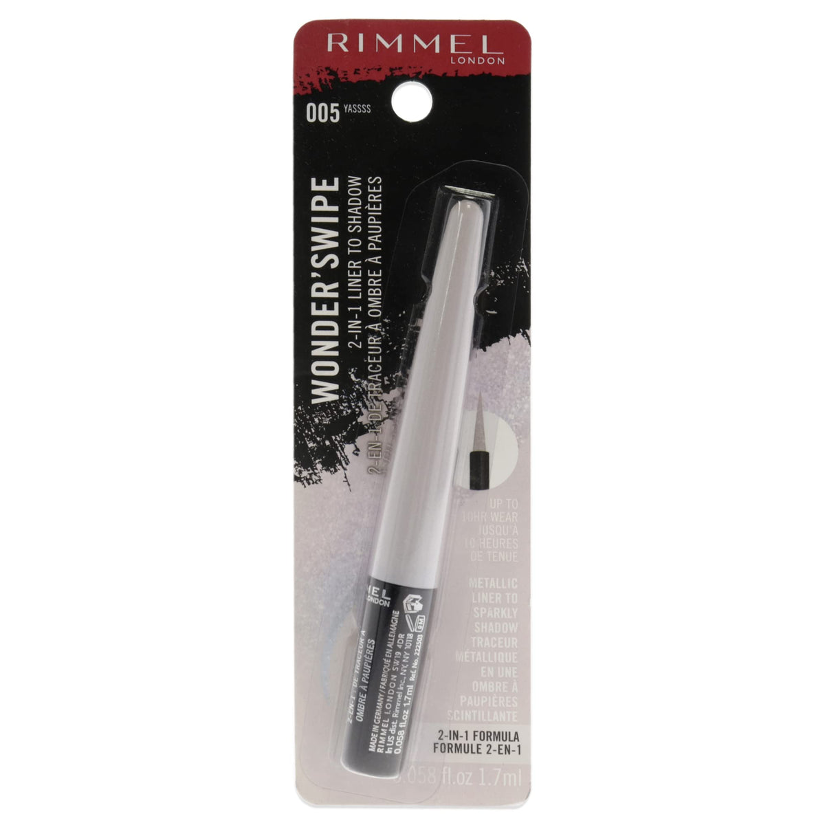 Rimmel (Yassss) - Wonder Swipe 2-in-1 Liner To Shadow, Yassss, 0.058 Fluid Ounce