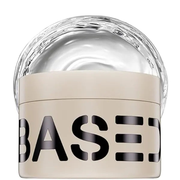 BASED Curl Gel Maximum Hold & Definition Without Flakes Scrunches Out Soft with Irish Sea Moss & Flaxseed Non Toxic, Paraben Free Formula for All Curl Types 6.8 fl oz, Pack of 1