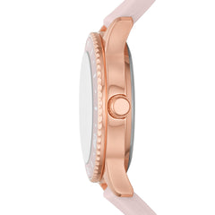Skechers Women's Quartz Watch Gift Set - Pink Rose Gold Set