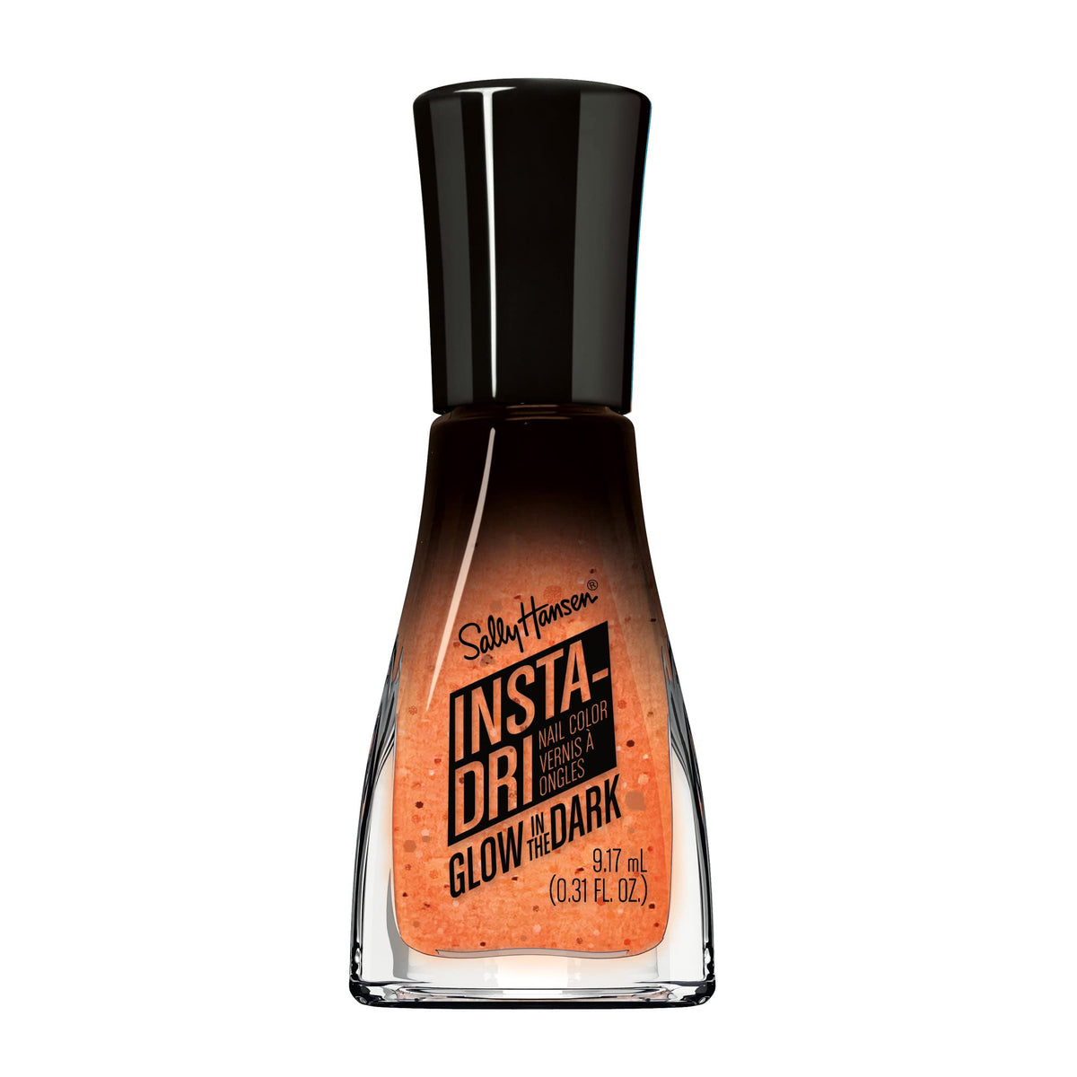 Sally Hansen Insta-Dri Nail Polish, Glow In The Dark, Gourd-geous - 0.5 fl oz