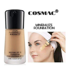 Professioal Combo Kit Mineralize Moisture Spf 15 Foundation With Gel Eyeliner Waterproof Long Lasting And The Pink Edition Lipstick For Protective Stay All Day (Set Of 3) Combo.