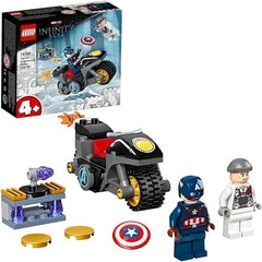 LEGO Marvel Captain America and Hydra Face-Off 76189 Building Kit (49 Pieces)