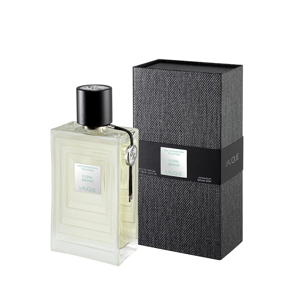 LALIQUE Les Compositions Eau De Parfum Floral Bronze For Unisex, 100 ml