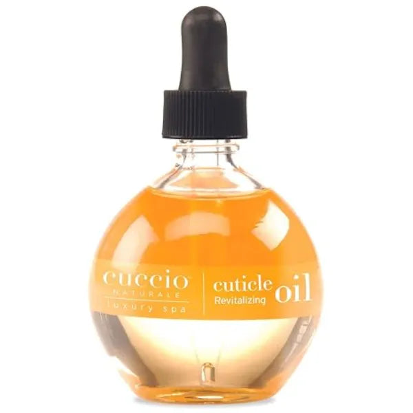 Cuccio Naturale Milk & Honey Revitalizing Cuticle Oil, Lightweight Fast-Absorbing Hydrating Nail & Cuticle Conditioner, Cold Pressed Oils + Vitamin E, 2.30 Fl Oz