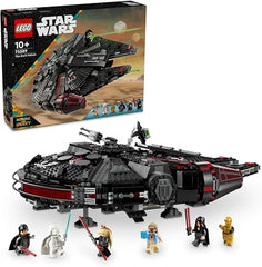 LEGO Star Wars The Dark Falcon Starship Set, Vehicle Building Toy for 10 Plus Year Old Boys & Girls, with 6 Minifigures Incl. C-3PO, Birthday Gift for Kids and Fans 75389