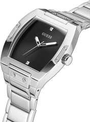 GUESS Men's Trend Casual Tonneau Diamond 43mm Watch