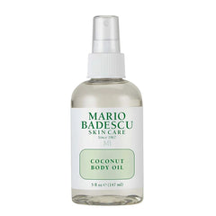 Mario Badescu Coconut Body Oil Enriched with Coconut Oil & Shea Butter | Lightweight Skin Care for Hydrating and Moisturizing After Shower Massage