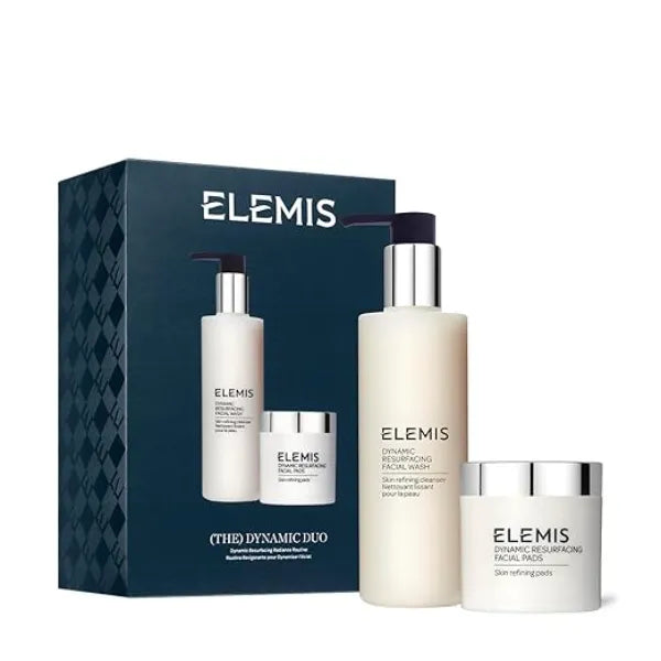 ELEMIS (The) Dynamic Duo Kit - Enzyme-Powered Skin Refining Formulas - Daily Gel Cleanser and Exfoliating Facial Pads Kit