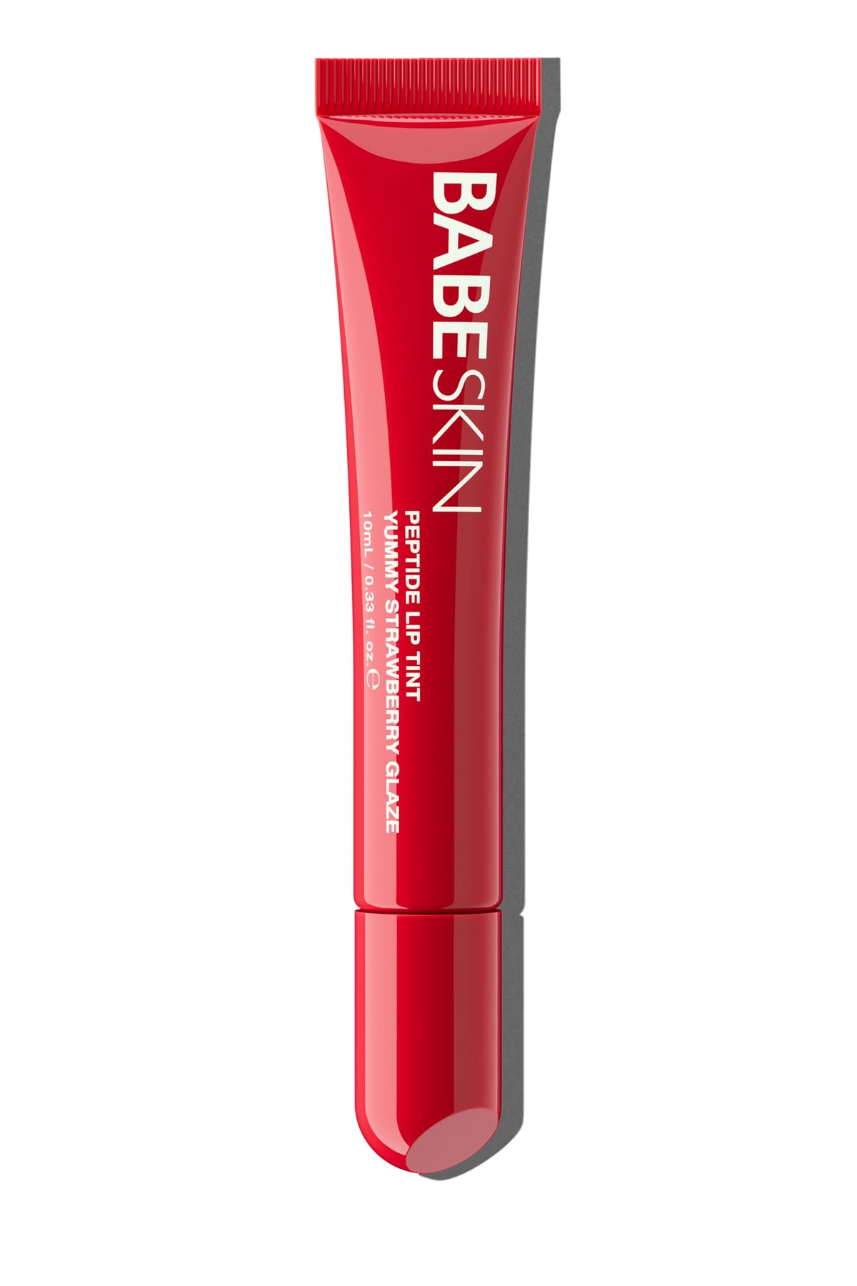 Babeskin Lip Care Gloss Lip Balm 10 ml | Strawberry Tint | Nourishing, Moisturizing | Peptide, Shea, Cupuaçu