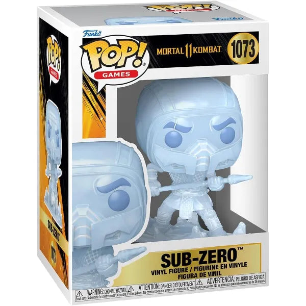 Funko Pop Games: Mortal Kombat 11 Fatality - Sub-Zero - Mortal Kombat Game Franchise - Collectable Vinyl Figure