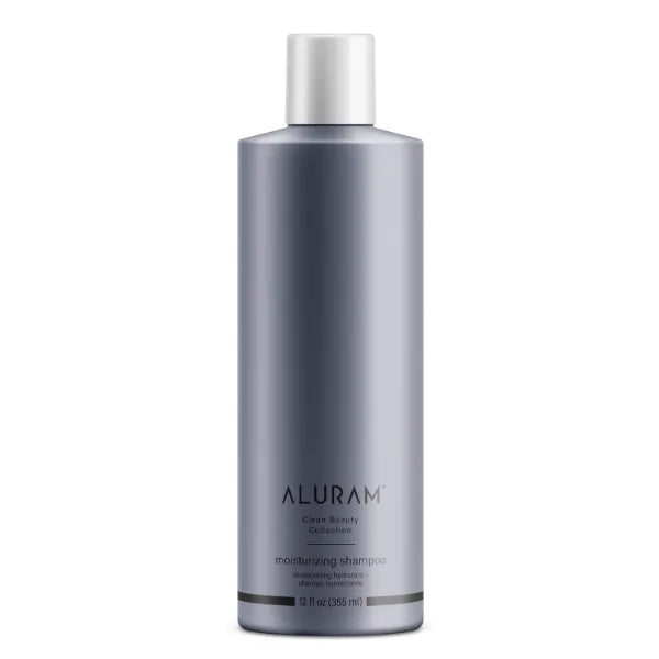 ALURAM Coconut Water Moisturizing Shampoo for Men and Women, Clean Hydration and Shine for Medium to Coarse Textured Hair, 12 Fl Oz