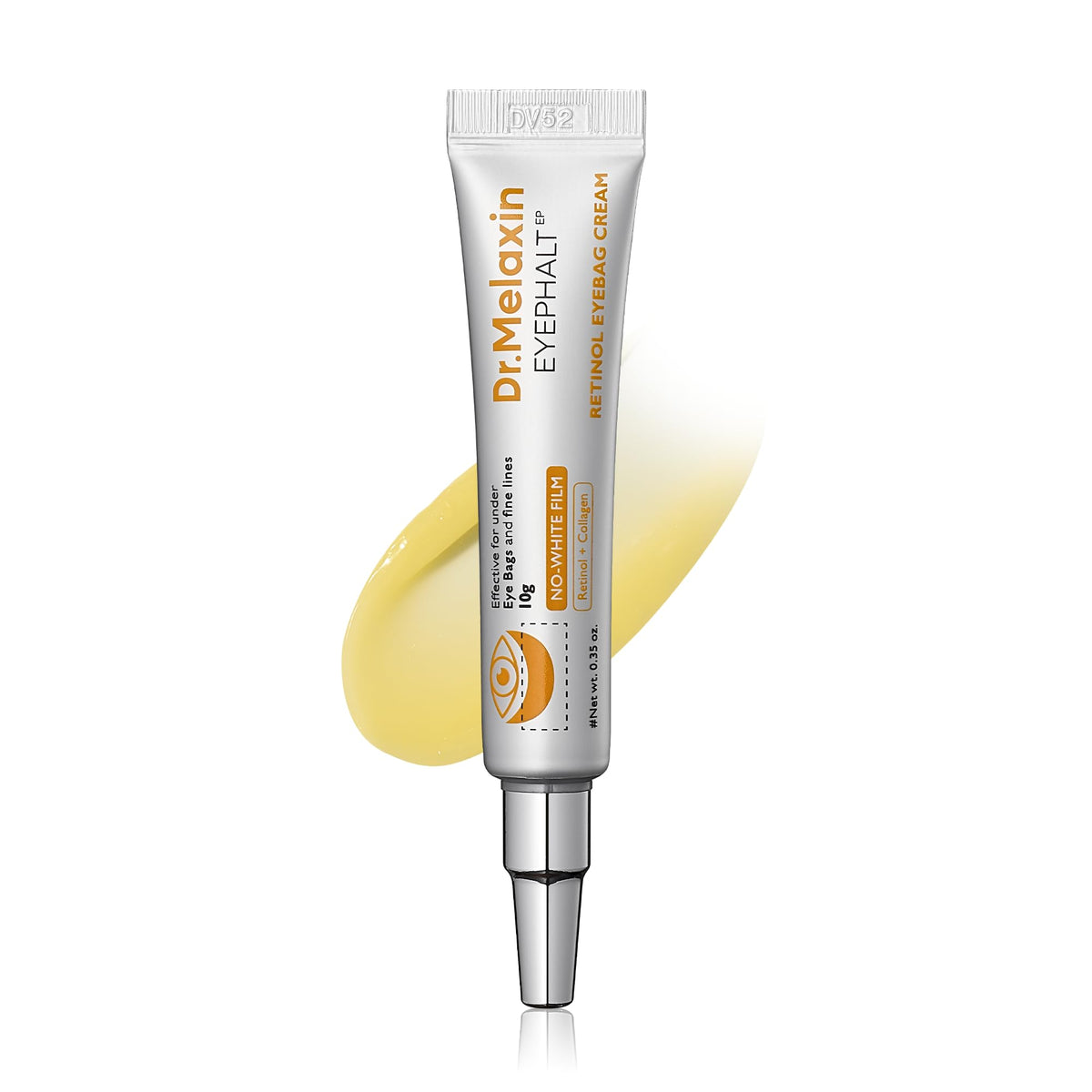 Dr.Melaxin Retinol Eyebag Cream for Puffiness, Dark Circles & Fine Lines, Wrinkle, EGF Anti-Aging Under Eye Moisturizer with Niacinamide&Ceramide Makeup friendly korean skin care