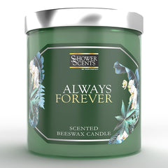 Shower Scents Always Forever Beeswax 3 - Wick Scented Candle 410g