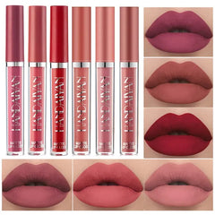 BestLand 6Pcs Matte Liquid Lipstick Set, 24H Transfer-Proof, Long Lasting, Moisturizing & Non-Sticky Lip Gloss