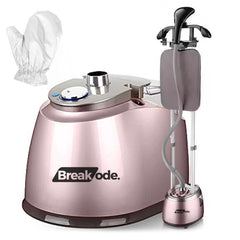 Breakode™ Garment Steamer for Clothes, Adjustable Height with Hanger 2000W, Steam Iron 40 Second Heating Time, Detachable Ironing Board, Sanitized Garment, Heat Insulated Steam Hose (garment steamer)