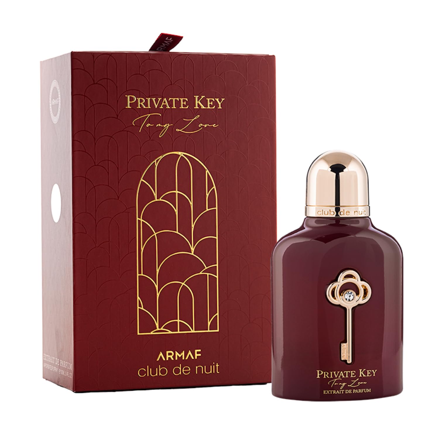 Armaf Club De Nuit Private Key To My Love Extrait De Parfum Burgundy 100ml, Perfumes For Men, Perfume For Women