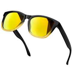 KANASTAL Polarized Sunglasses for Women, Classic Square Mens Sun Glasses, Lightweight Shades for Womens Outdoor 100% UV400 Protection Driving Fishing Golf Outdoor Activities