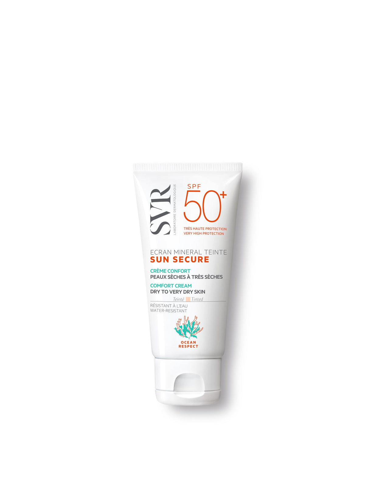 SVR Sun Secure Tinted Mineral Screen SPF 50 + Dry To Very Dry Skins - 60G