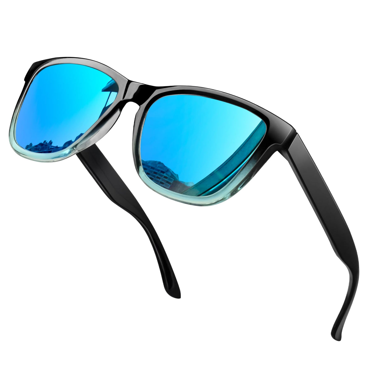 KANASTAL Polarized Sunglasses for Women, Classic Square Mens Sun Glasses, Lightweight Shades for Womens Outdoor 100% UV400 Protection Driving Fishing Golf Outdoor Activities