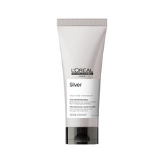 L’Oréal Professionnel | Silver Conditioner | Neutralizes Unwanted Yellow Tones | For Color Treated, White, Silver, & Blonde Hair | With Violet Micro-Pigments | SERIE EXPERT | 200ml
