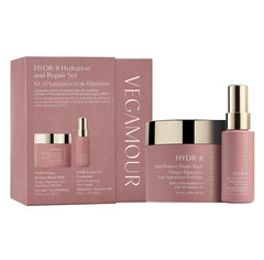 VEGAMOUR HYDR-8 Hydration and Repair Hair Set, Deep Moisture Mask 147ml, Leave-In Conditioner 50ml