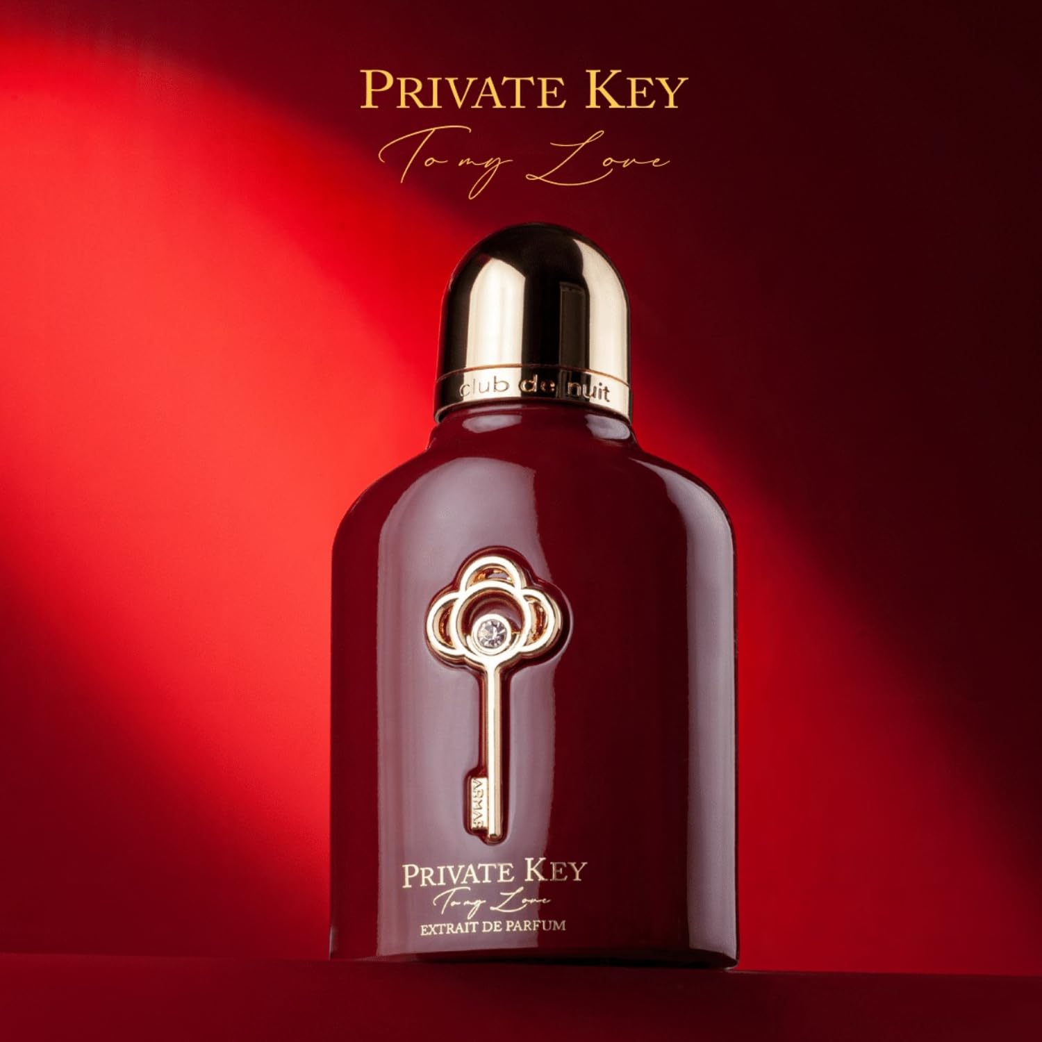 Armaf Club De Nuit Private Key To My Love Extrait De Parfum Burgundy 100ml, Perfumes For Men, Perfume For Women