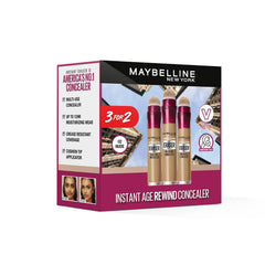 Maybelline New York - Instant Age Rewind Concealer Set 3 PIECES SET - Shade 02