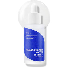 ISNTREE Hyaluronic Acid Deep Hydrating Face Water Essence 1.69 Fl Oz | Facial Serum for Dry, Acne, Sensitive Skin | Hydrating Scentless Essence Serum | Korean Skin Care
