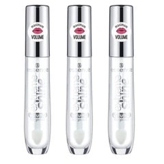 essence | 3-Pack Extreme Shine Volume Lipgloss Crystal Clear | High-Shine, Volumizing & Nourishing Vegan & Cruelty Free Formula | Free from Gluten, Silicone, Parabens, Preservatives, Oil