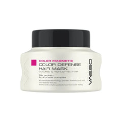 Vasso COLOR Magnetic Defense Hair Mask – Color Protection & Shine Enhancing Treatment - 150 ml