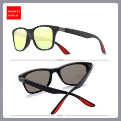 Polarized Sunglasses Mens Womens Cool Fishing Driving Hiking Ultralight Retro Wrap Around Travel sun glasses UV Protection