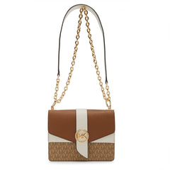 Michael Kors Greenwich Crossbody Beige