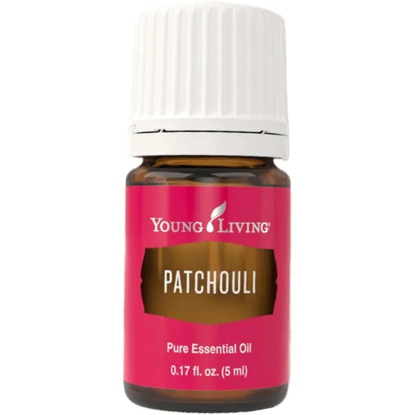 Young Living Patchouli's Essential Oil 5 ml Rich Aromatherapy with Young Living, Uplift Mind and Spirit, Natural Aroma of Tranquility, Elevate Your Senses, Promotes Feelings of Calm and Peace