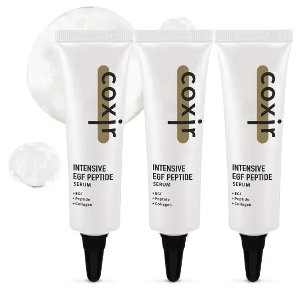 coxir Intensive EGF Peptides Serum, GHK-Cu Peptide, 0.23 fl.oz (3pack)